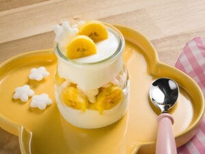 GERBER parfait με μπουκίτσες δημητριακών GERBER organic