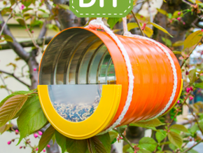 DIY Ταΐστρα για πουλιά
