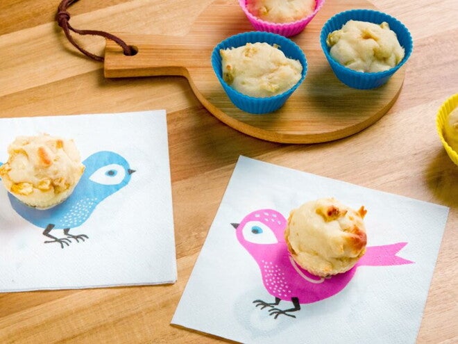 Εύκολα Muffins με Επιδόρπιο γάλακτος βανίλιας Nestlé